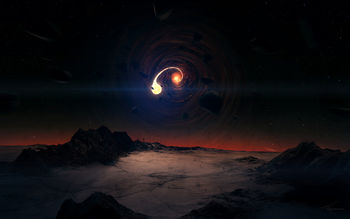 Black Hole Scene screenshot
