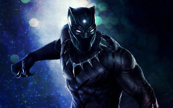 Black Panther Artwork 4K 8K screenshot