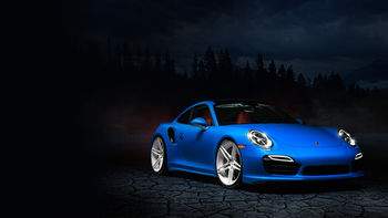 Blue Porsche 991 screenshot