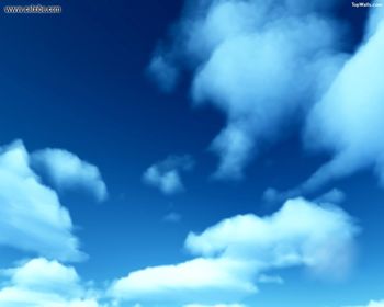 Blue Sky And Clouds screenshot