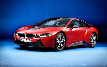 BMW i8 Protonic Red Edition 2016 screenshot