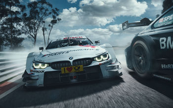 BMW M4 DTM 4K screenshot