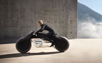 BMW Motorrad Vision Next 100 Concept Bike 4K screenshot