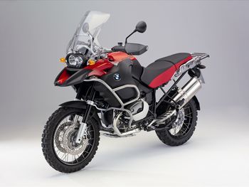 BMW R 1200 GS Red screenshot