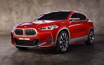 BMW X2 2018 Concept 4K screenshot