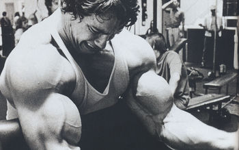 Bodybuilder Arnold Schwarzenegger screenshot