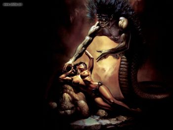 Boris Vallejo Quetzalcoatl Nudity screenshot