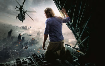 Brad Pitt World War Z Movie screenshot