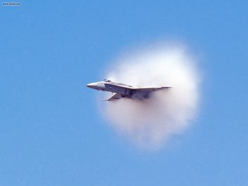 Breaking The Sound Barrier F A18 Hornet screenshot