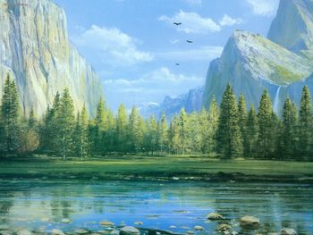 Breathtaking Views - Cathedral Rocks By Peter Ellenshaw screenshot