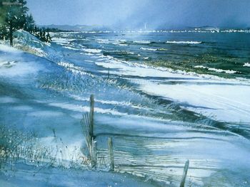Breathtaking Views - Edge Of Winter By Nita Engle screenshot