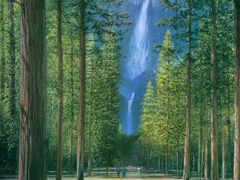 Breathtaking Views - Yosemite Falls By Peter Ellenshaw screenshot