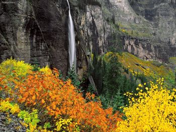 Bridalveil Fall Telluride Colorado screenshot