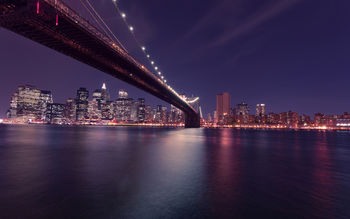 Brooklyn Bridge Manhattan New York screenshot