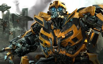 Bumblebee in Transformers 3 screenshot