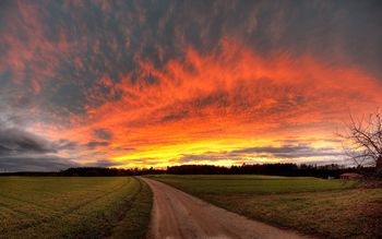 Burning Sunset screenshot