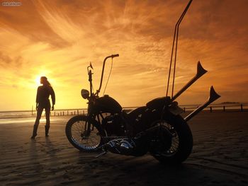 California Chopper Sunset screenshot