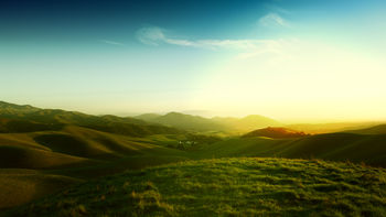 Californian hills Scenery screenshot