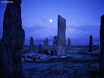 Callanish Stones Isle Of Lewis Scotland screenshot