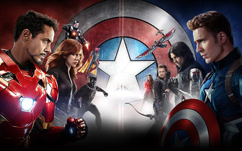 Captain America Civil War 5K HD screenshot