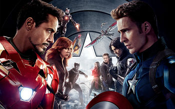 Captain America Civil War 8K screenshot