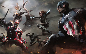 Captain America Civil War Artwork screenshot