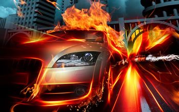 Car On Fire screenshot