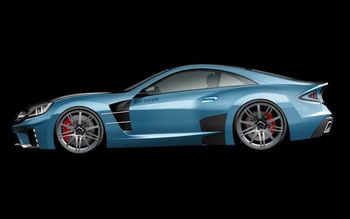 Carlsson C25 Blue Car screenshot