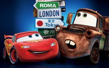 Cars 2 London Tokyo screenshot