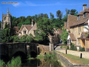 Castle Combe, Wiltshire, England screenshot