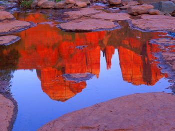 Cathedral Rocks Reflects In Red Rock Crossing Sedona Arizona screenshot