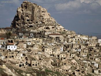 Cave Dwellings Of Cappadocia Turkey screenshot