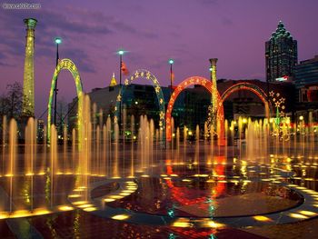 Centennial Olympic Park Atlanta Georgia screenshot