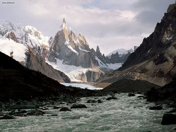 Cerro Torre Los Glaciares National Park Patagonia Argentina screenshot
