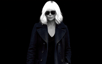 Charlize Theron Atomic Blonde screenshot