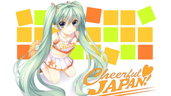 Cheerful Japan Hatsune Miku Vocaloid screenshot