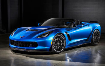 Chevrolet Corvette Z06 Convertible 2015 screenshot