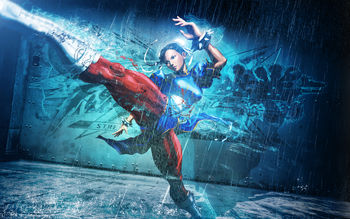 Chun Li in Street Fighter screenshot