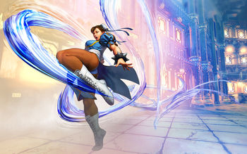Chun Li Street Fighter V screenshot