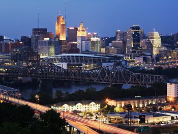 Cincinnati, Ohio Skyline From Devou Park, Covington, Kentucky screenshot