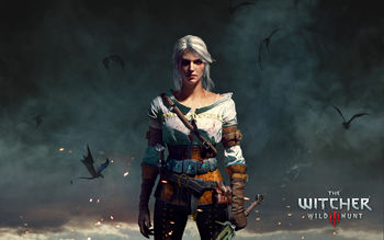 Ciri The Witcher 3 Wild Hunt screenshot