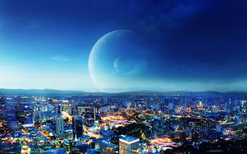 CIty Night Fantasy screenshot