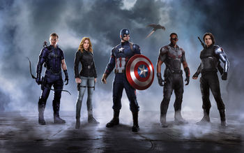 Civil War Captain America Team screenshot