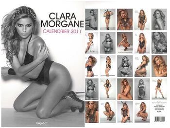 Clara Morgane -- Calendar 2011 screenshot