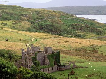 Clifden Castle County Galway Ireland screenshot