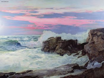 Close Of Day Frederick Judd Waugh screenshot