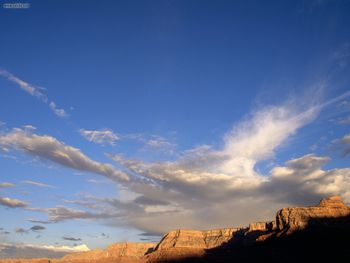 Clouds And Canyon Grand Canyon Arizona screenshot