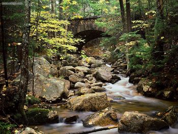 Cobblestone Bridge Mount Desert Island Maine screenshot