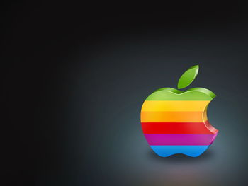 Colorful Apple Logo screenshot