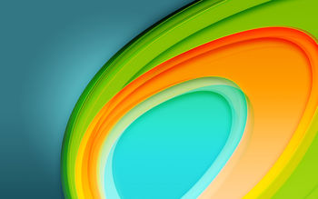 Colorful Circles 4K 5K screenshot